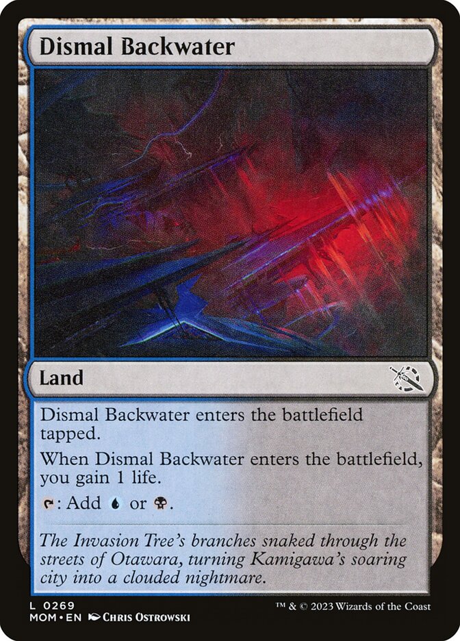 Remanso Funesto / Dismal Backwater - Magic: The Gathering - MoxLand
