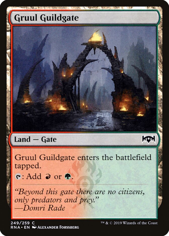 Portão da Guilda Gruul / Gruul Guildgate - Magic: The Gathering - MoxLand