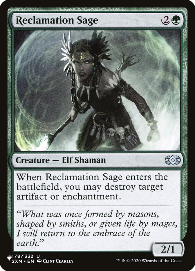 Sábio da Reivindicação / Reclamation Sage - Magic: The Gathering - MoxLand