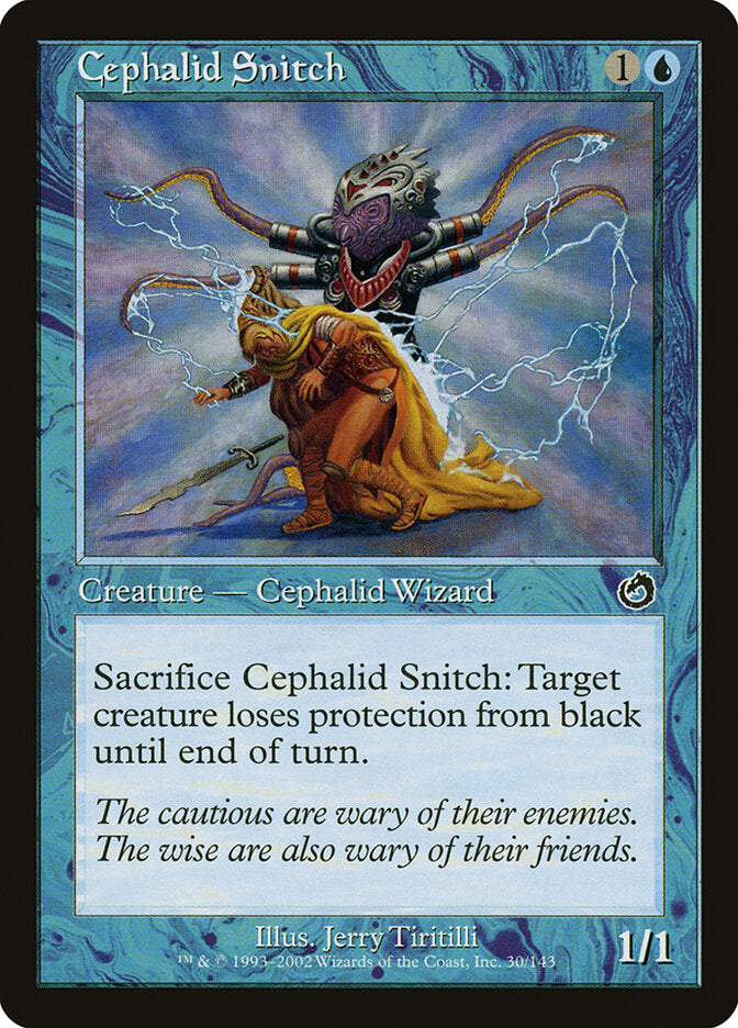 Traidor Cefálida / Cephalid Snitch - Magic: The Gathering - MoxLand