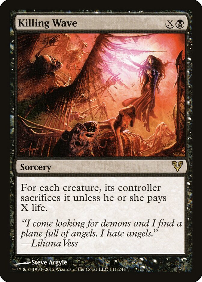 Onda Assassina / Killing Wave - Magic: The Gathering - MoxLand