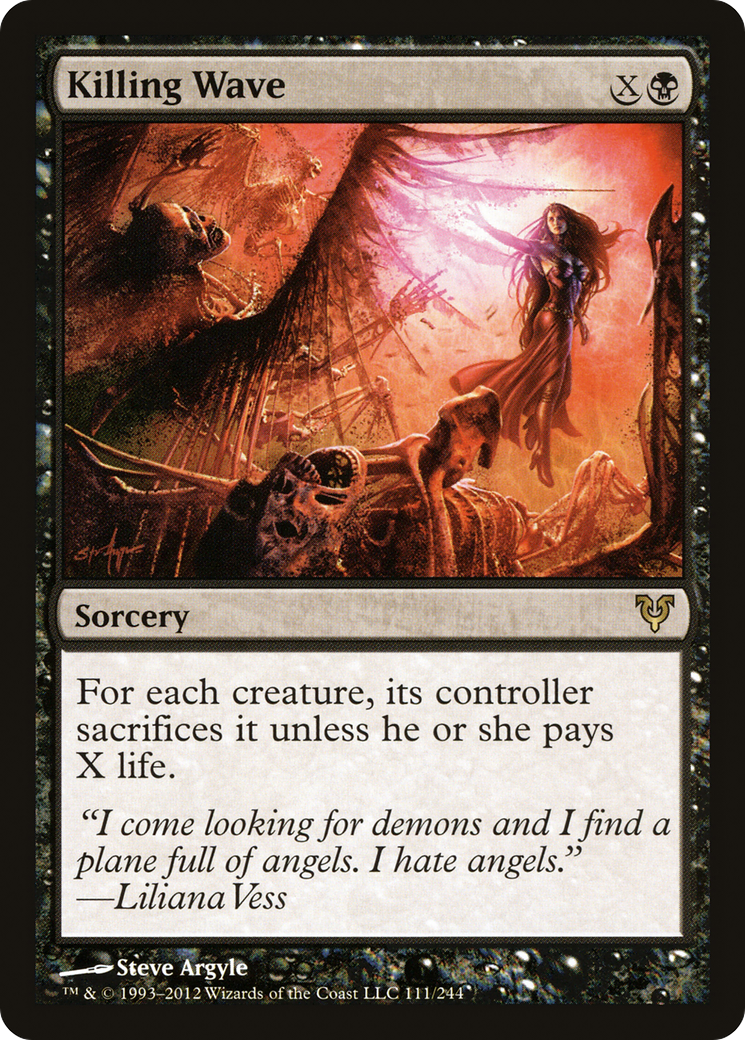 Onda Assassina / Killing Wave - Magic: The Gathering - MoxLand