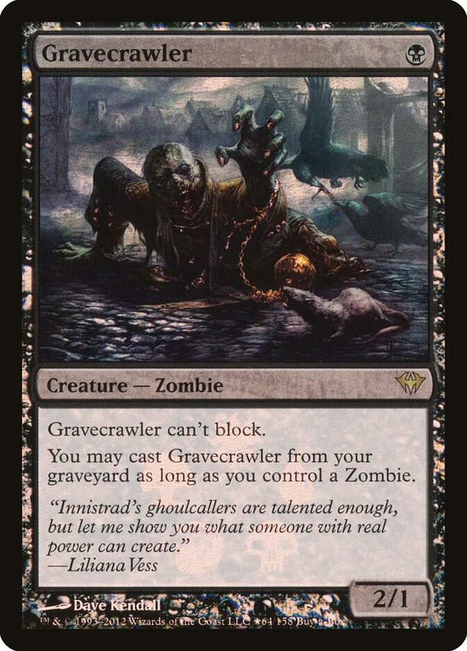 Rastejador de Túmulo / Gravecrawler - Magic: The Gathering - MoxLand