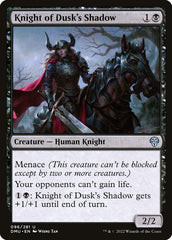 Cavaleira da Sombra do Ocaso / Knight of Dusk's Shadow - Magic: The Gathering - MoxLand