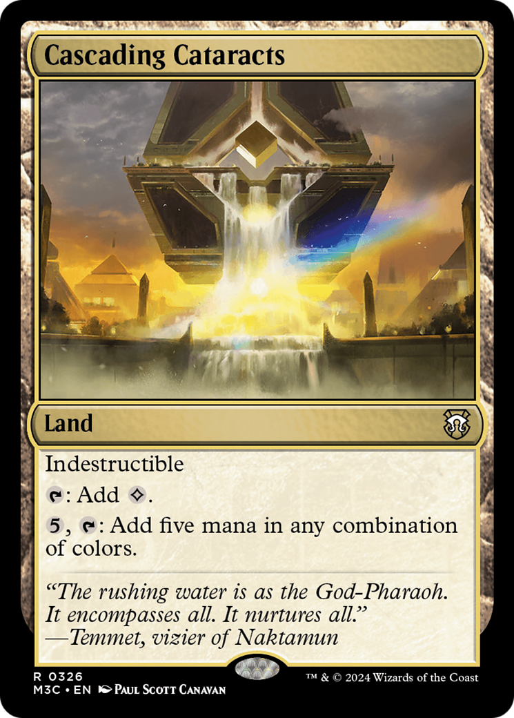 Cataratas Cascateantes / Cascading Cataracts - Magic: The Gathering - MoxLand