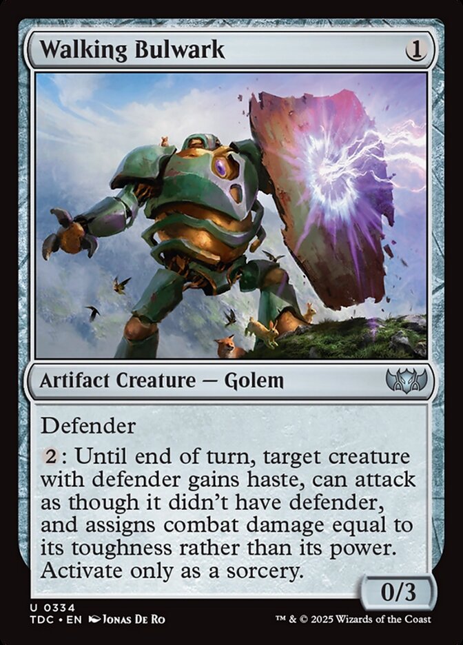 Baluarte Ambulante / Walking Bulwark - Magic: The Gathering - MoxLand