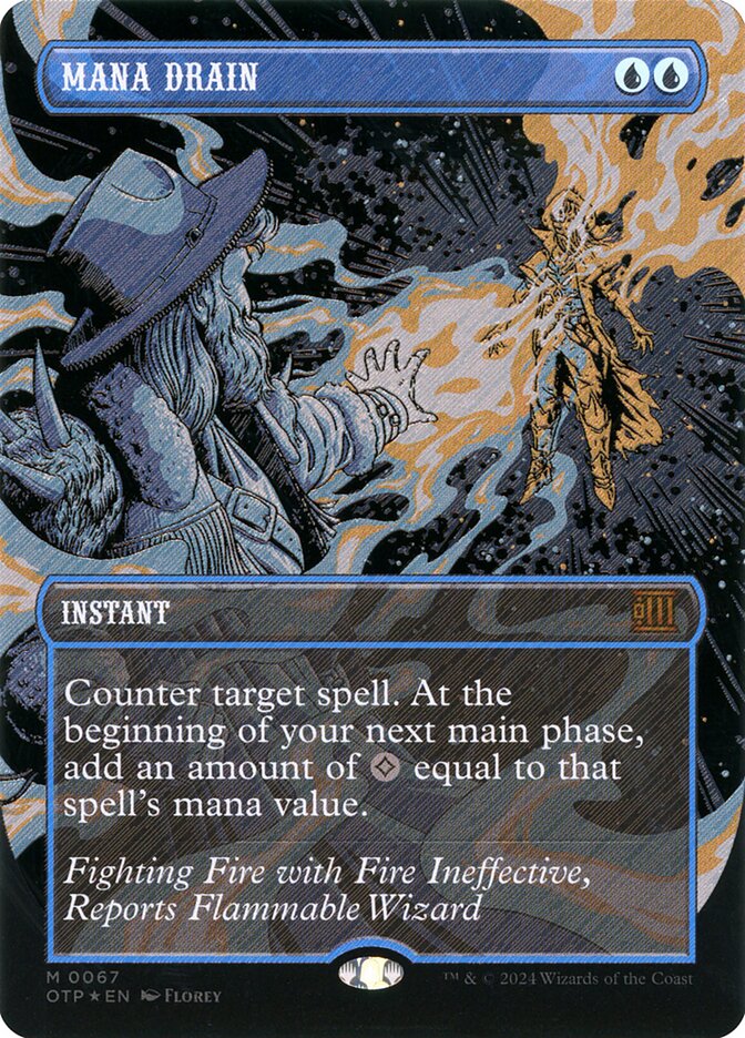 Drenagem de Mana / Mana Drain - Magic: The Gathering - MoxLand