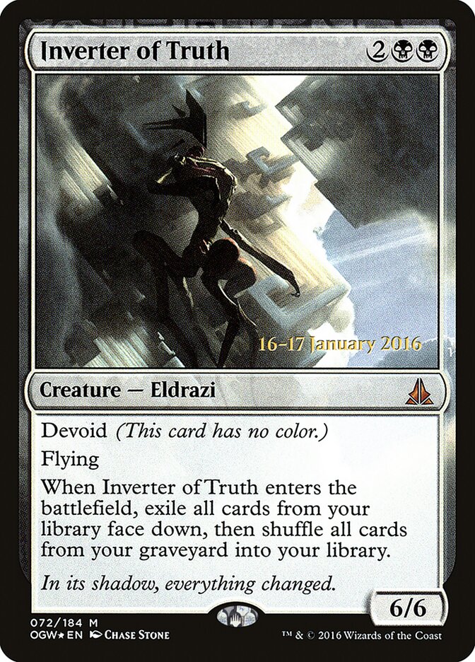 Inversor da Verdade / Inverter of Truth - Magic: The Gathering - MoxLand