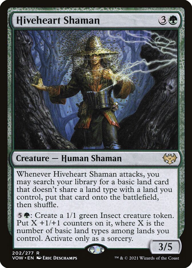 Xamã do Coração da Colmeia / Hiveheart Shaman - Magic: The Gathering - MoxLand