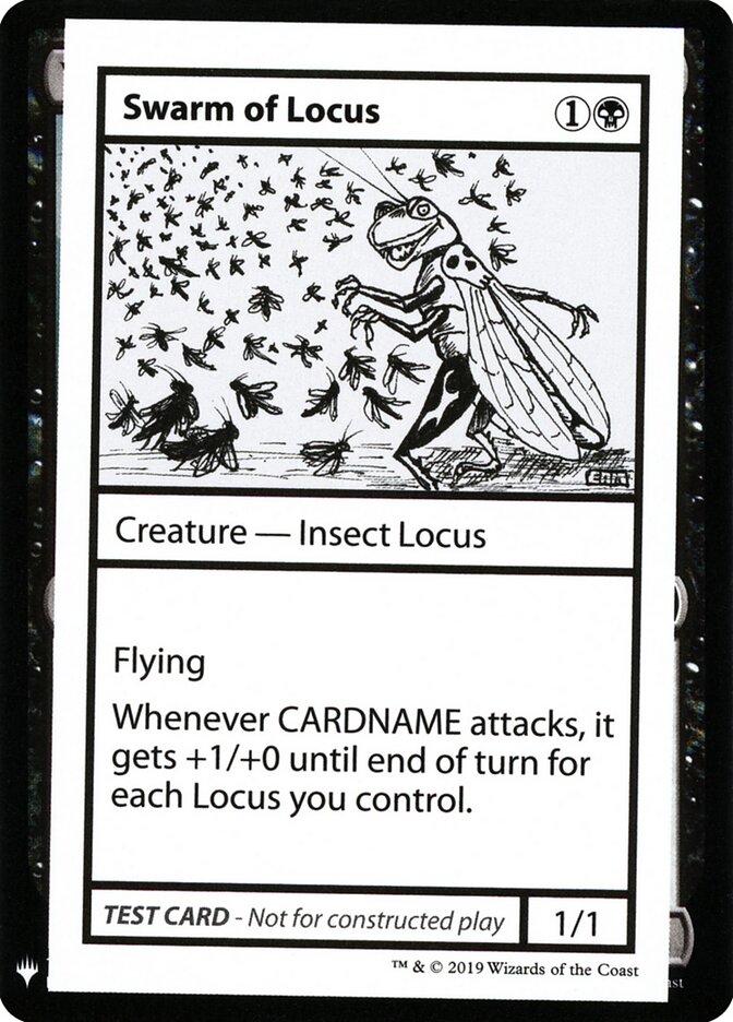 Swarm of Locus - Magic: The Gathering - MoxLand