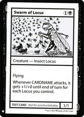 Swarm of Locus - Magic: The Gathering - MoxLand