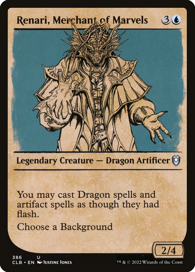 Renari, Comerciante de Maravilhas / Renari, Merchant of Marvels - Magic: The Gathering - MoxLand