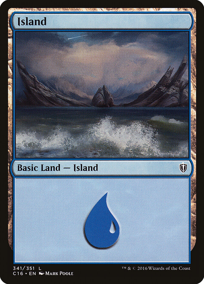 Ilha / Island - Magic: The Gathering - MoxLand