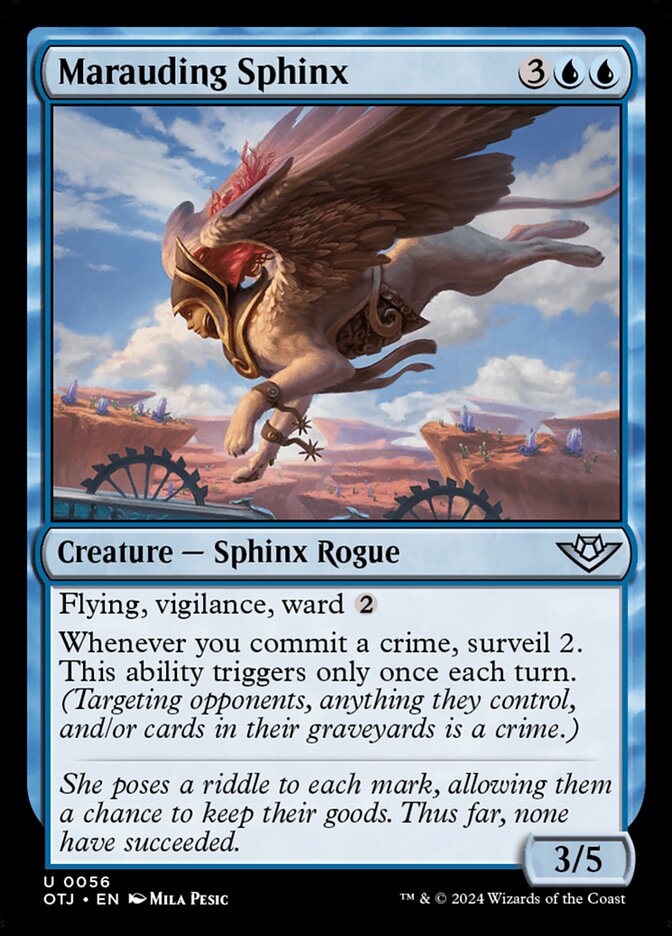 Esfinge Saqueadora / Marauding Sphinx - Magic: The Gathering - MoxLand