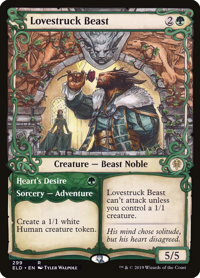 Fera Apaixonada / Lovestruck Beast - Magic: The Gathering - MoxLand