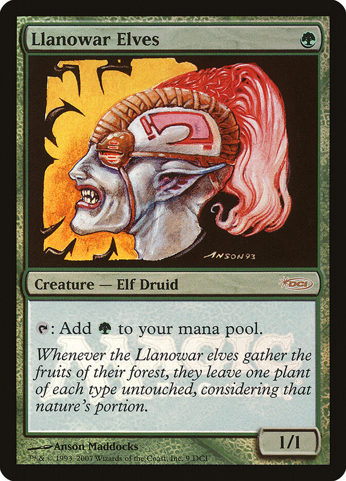 Elfos de Llanowar / Llanowar Elves - Magic: The Gathering - MoxLand