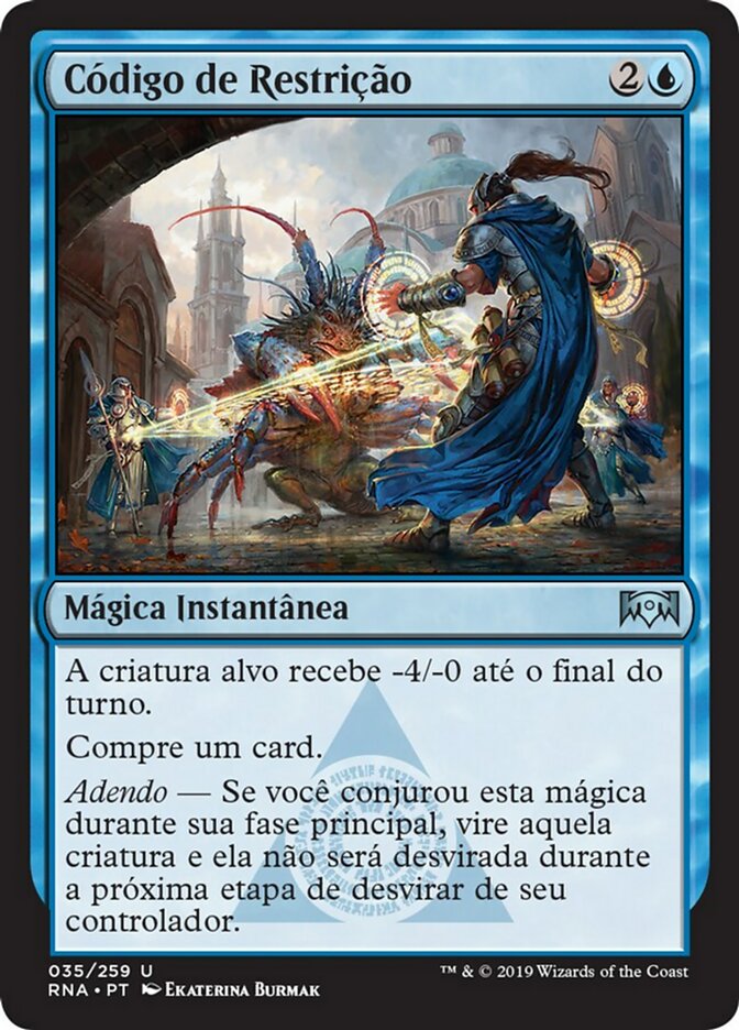 Código de Restrição / Code of Constraint - Magic: The Gathering - MoxLand