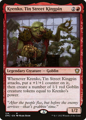 Krenko, Chefão da Rua do Estanho / Krenko, Tin Street Kingpin - Magic: The Gathering - MoxLand