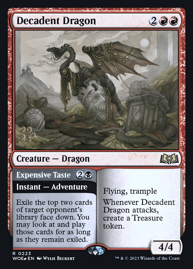 Dragão Decadente / Decadent Dragon - Magic: The Gathering - MoxLand