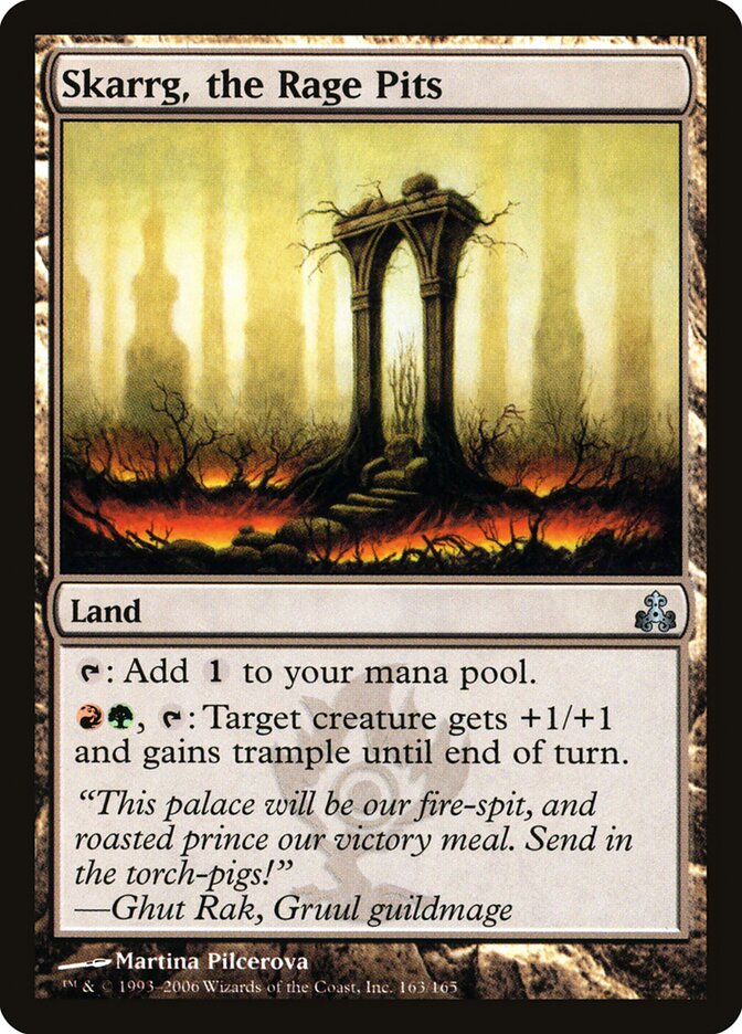 Skarrg, os Fossos de Cólera / Skarrg, the Rage Pits - Magic: The Gathering - MoxLand
