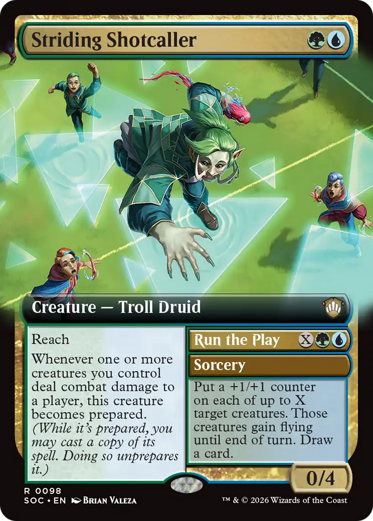 Striding Shotcaller - Magic: The Gathering - MoxLand