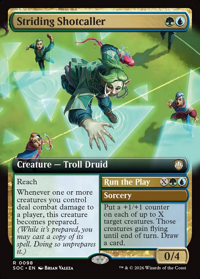 Striding Shotcaller - Magic: The Gathering - MoxLand