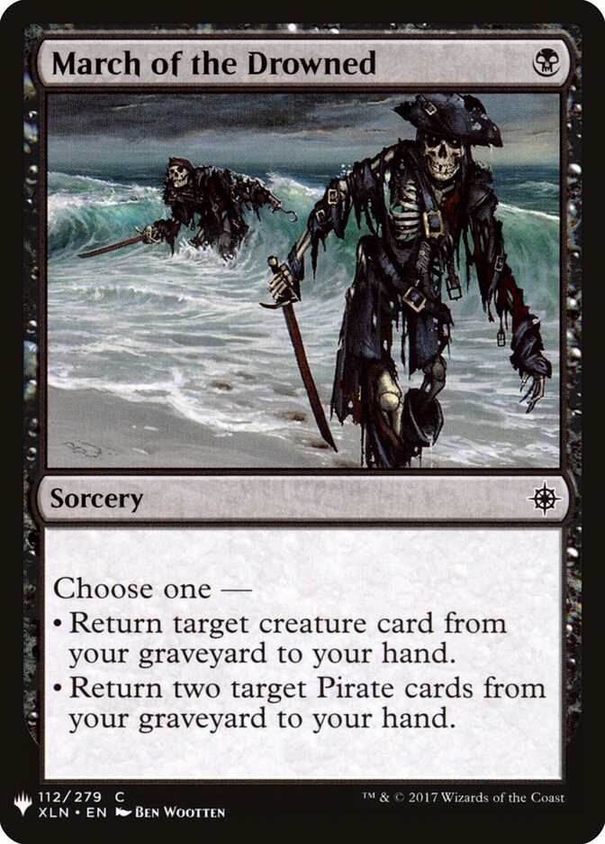 Marcha dos Afogados / March of the Drowned - Magic: The Gathering - MoxLand