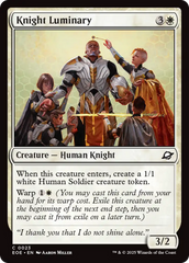 Knight Luminary - Magic: The Gathering - MoxLand