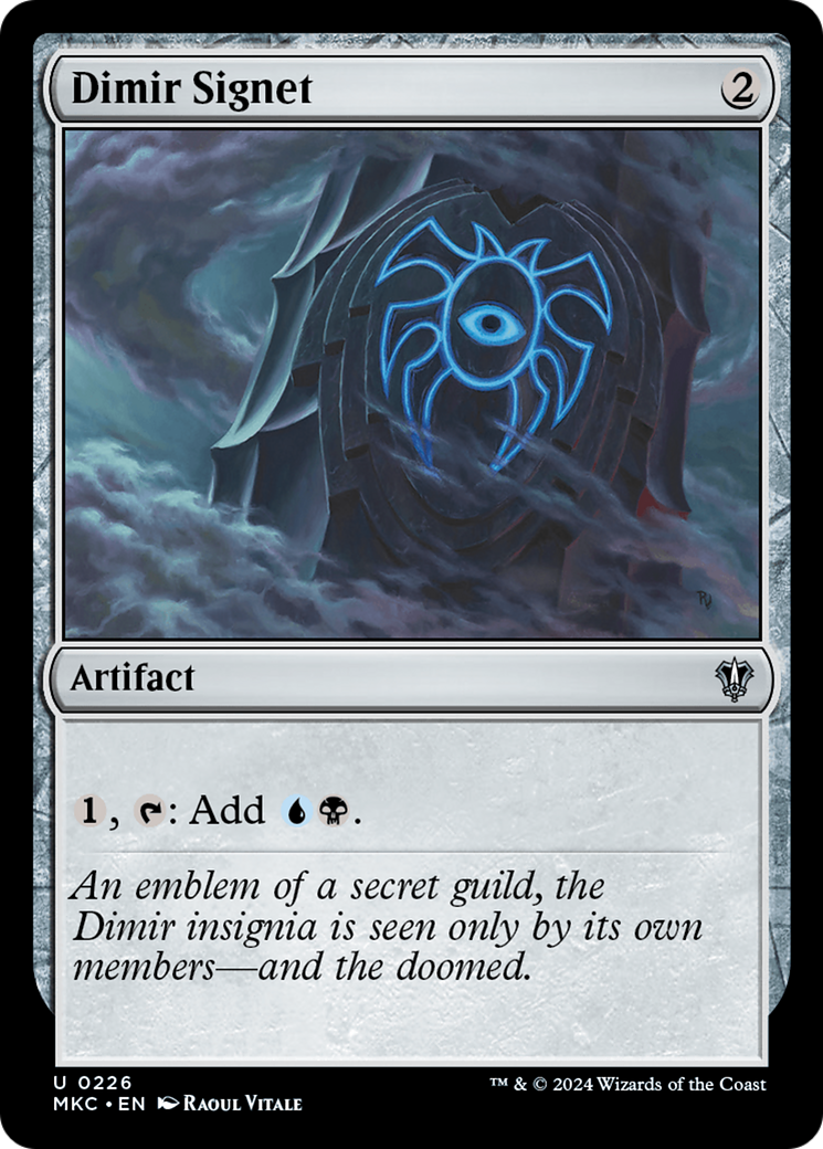 Sinete Dimir / Dimir Signet - Magic: The Gathering - MoxLand