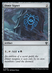 Sinete Dimir / Dimir Signet - Magic: The Gathering - MoxLand