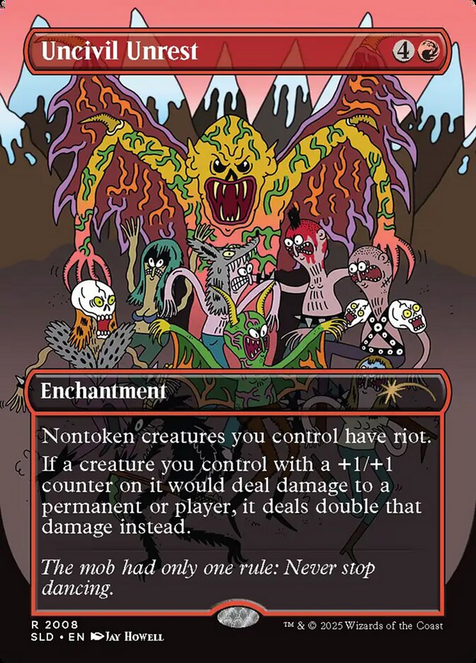 Agitação Incivil / Uncivil Unrest - Magic: The Gathering - MoxLand