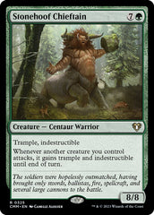 Chefe Casco-de-pedra / Stonehoof Chieftain - Magic: The Gathering - MoxLand