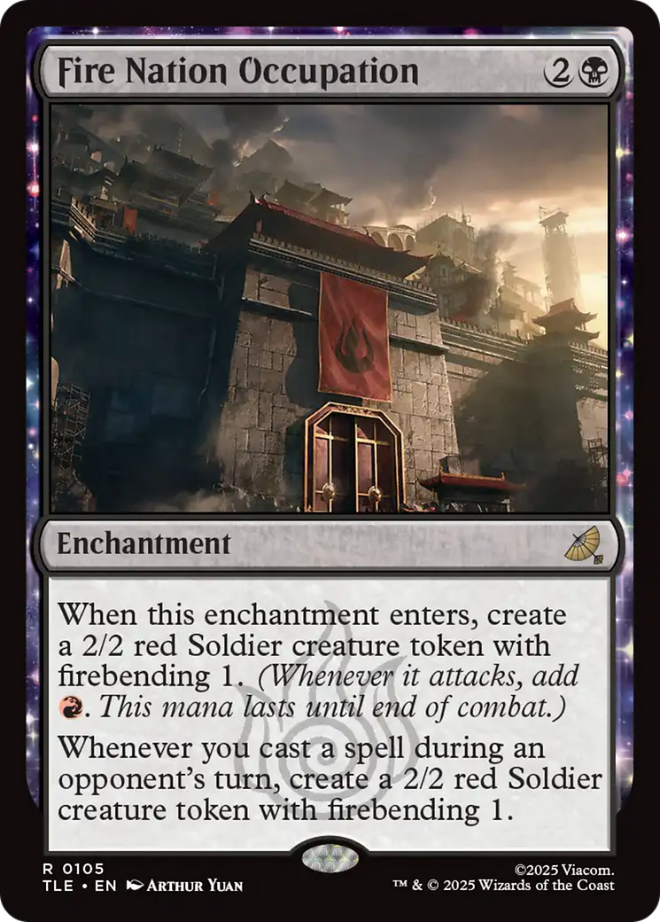 Ocupação da Nação do Fogo / Fire Nation Occupation - Magic: The Gathering - MoxLand