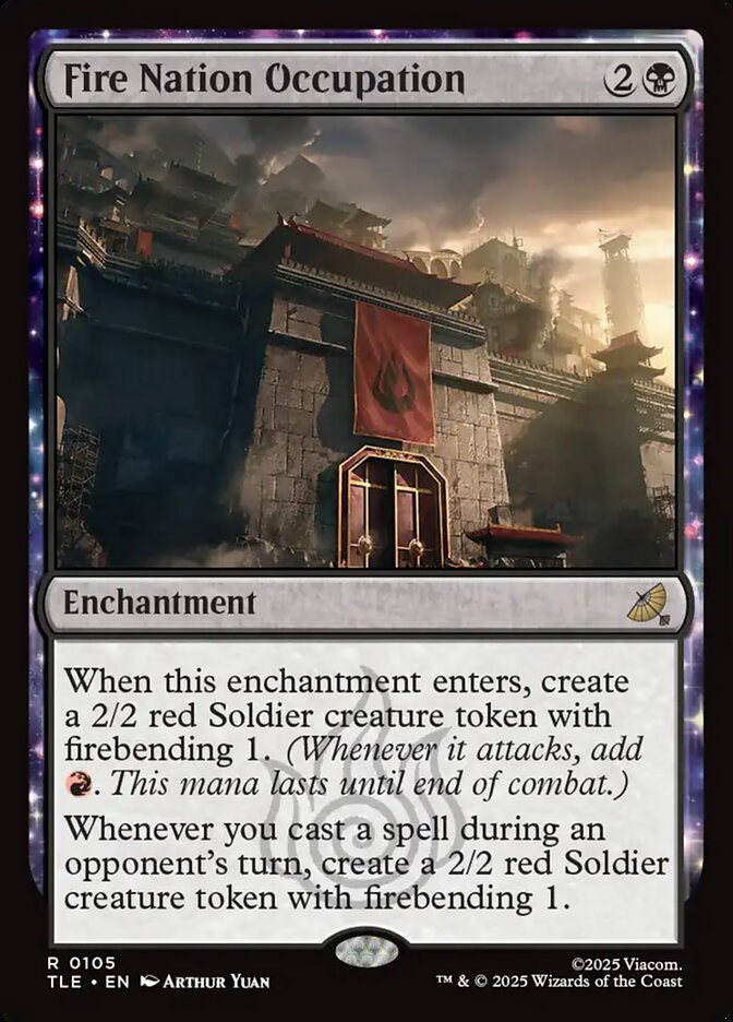 Ocupação da Nação do Fogo / Fire Nation Occupation - Magic: The Gathering - MoxLand