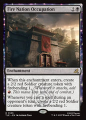 Ocupação da Nação do Fogo / Fire Nation Occupation - Magic: The Gathering - MoxLand
