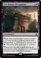 Ocupação da Nação do Fogo / Fire Nation Occupation - Magic: The Gathering - MoxLand