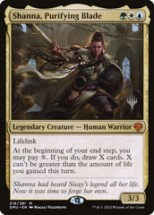 Shanna, Lâmina Purificadora / Shanna, Purifying Blade - Magic: The Gathering - MoxLand