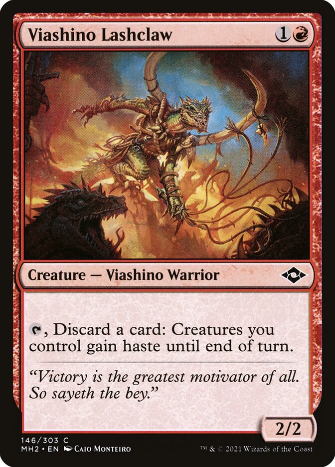 Viashino do Chicote-garra / Viashino Lashclaw - Magic: The Gathering - MoxLand