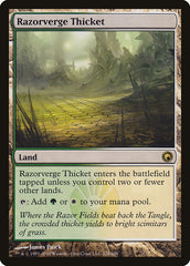 Bosque das Margens Cortantes / Razorverge Thicket - Magic: The Gathering - MoxLand