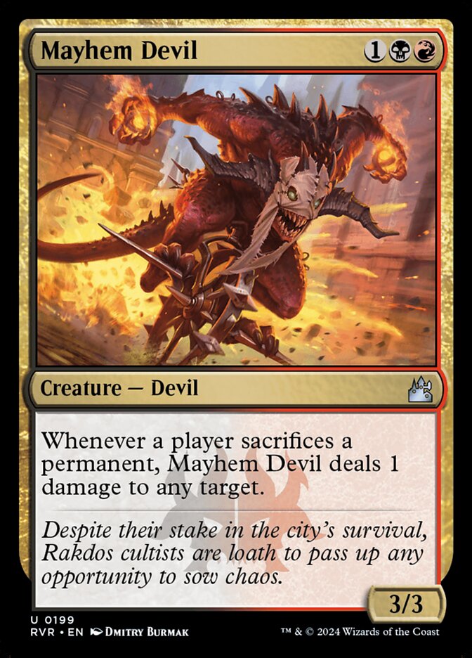 Diabo do Pandemônio / Mayhem Devil - Magic: The Gathering - MoxLand