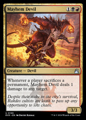 Diabo do Pandemônio / Mayhem Devil - Magic: The Gathering - MoxLand