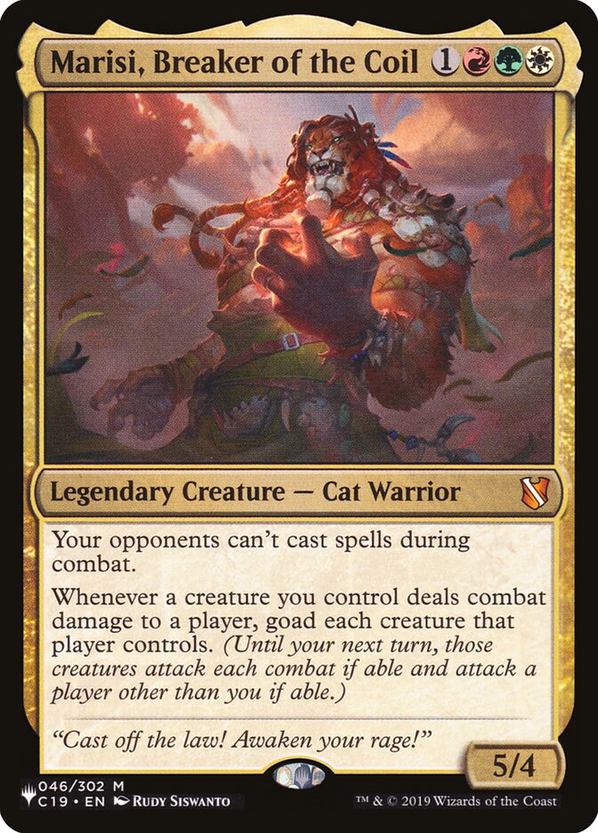 Marisi, Destruidor da Espiral / Marisi, Breaker of the Coil - Magic: The Gathering - MoxLand