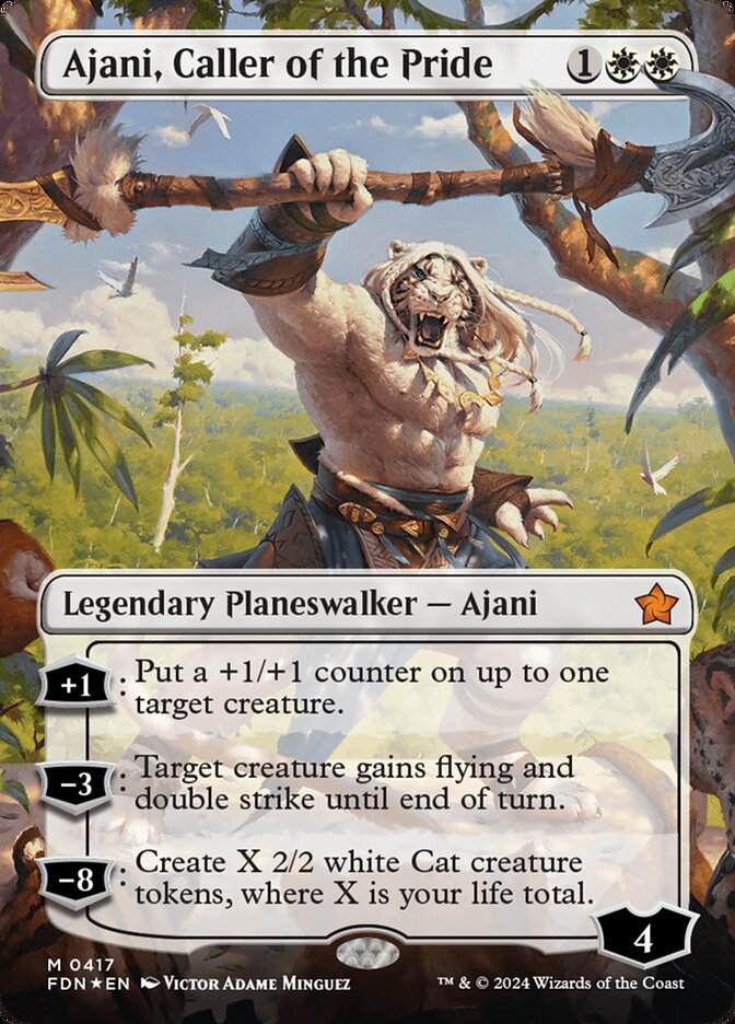 Ajani, Convocador do Bando / Ajani, Caller of the Pride - Magic: The Gathering - MoxLand