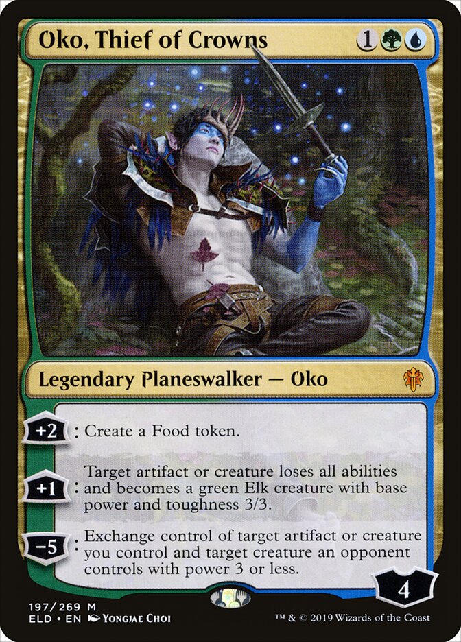 Oko, Ladrão de Coroas / Oko, Thief of Crowns - Magic: The Gathering - MoxLand