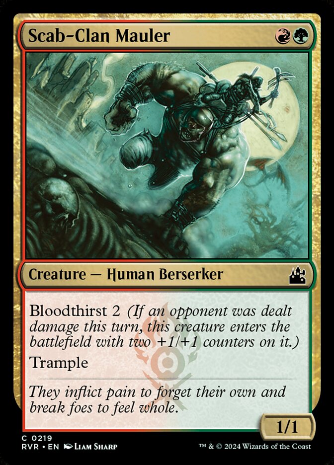 Pugilista do Clã Cicatriz / Scab-Clan Mauler - Magic: The Gathering - MoxLand