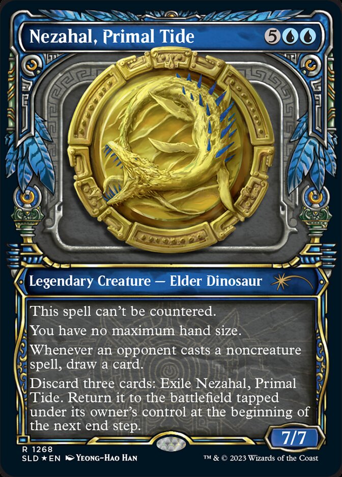 Nezahal, Maré Primordial / Nezahal, Primal Tide - Magic: The Gathering - MoxLand