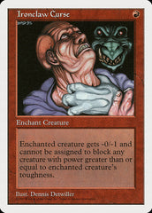 Maldição dos Garra de Ferro / Ironclaw Curse - Magic: The Gathering - MoxLand