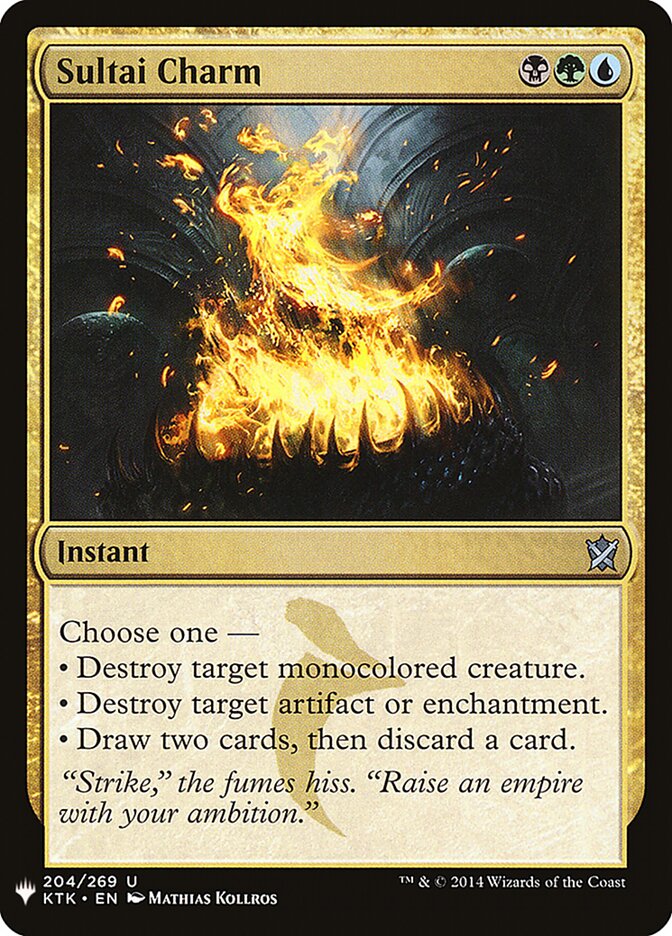 Amuleto Sultai / Sultai Charm - Magic: The Gathering - MoxLand