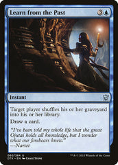 Aprender com o Passado / Learn from the Past - Magic: The Gathering - MoxLand