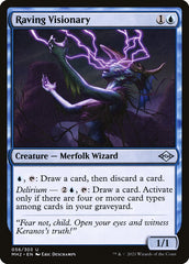 Visionária Desvairada / Raving Visionary - Magic: The Gathering - MoxLand
